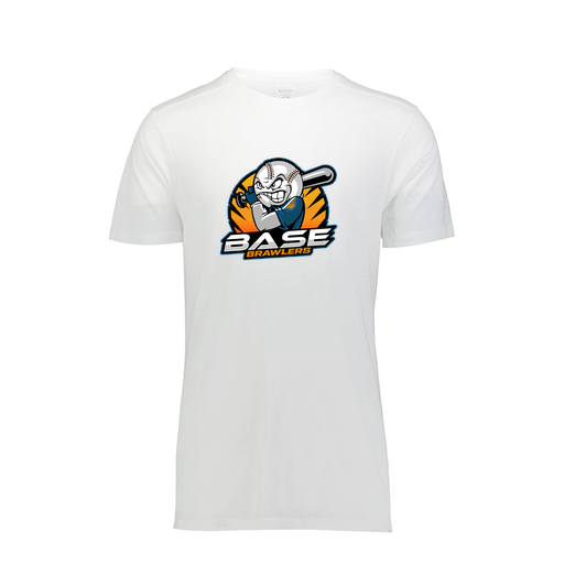 [FTSCUBWH-AS-LOGO1] Decker Men's Tri-Blend T-Shirt - Short Sleeve (Adult S, White, Logo 1)
