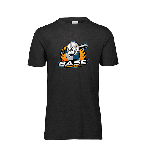 [FTSCUBBK-YS-LOGO1] Decker Youth Tri-Blend T-Shirt - Short Sleeve (Youth S, Black, Logo 1)