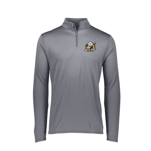 [FTLQFLGY-FAXS-LOGO1] Decker Women's Flex-Lite 1/4 Zip Shirt (Female Adult XS, Gray, Logo 1)